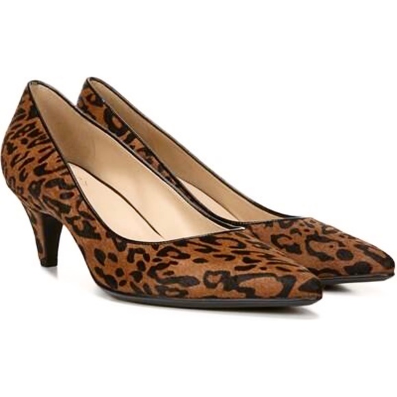 Naturalizer Beverly Leopard Cheetah Pump Heel Shoe - Picture 4 of 11